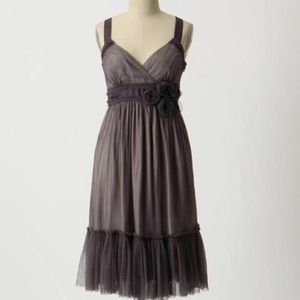 Grey dress from Anthropology